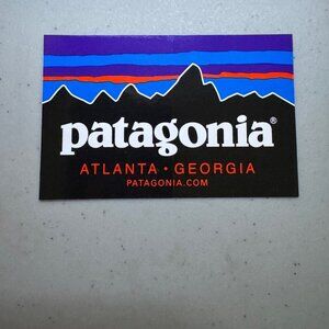 Patagonia Sticker Decal - Atlanta, GA Edition Authentic